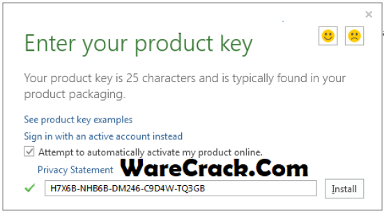 office 365 with product key